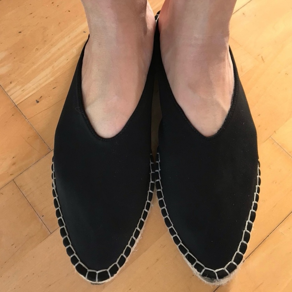 Urban Outfitters - Women’s Black Slip On Loafers